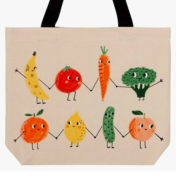 The Veggie Tote Bag - Picture 1 of 7